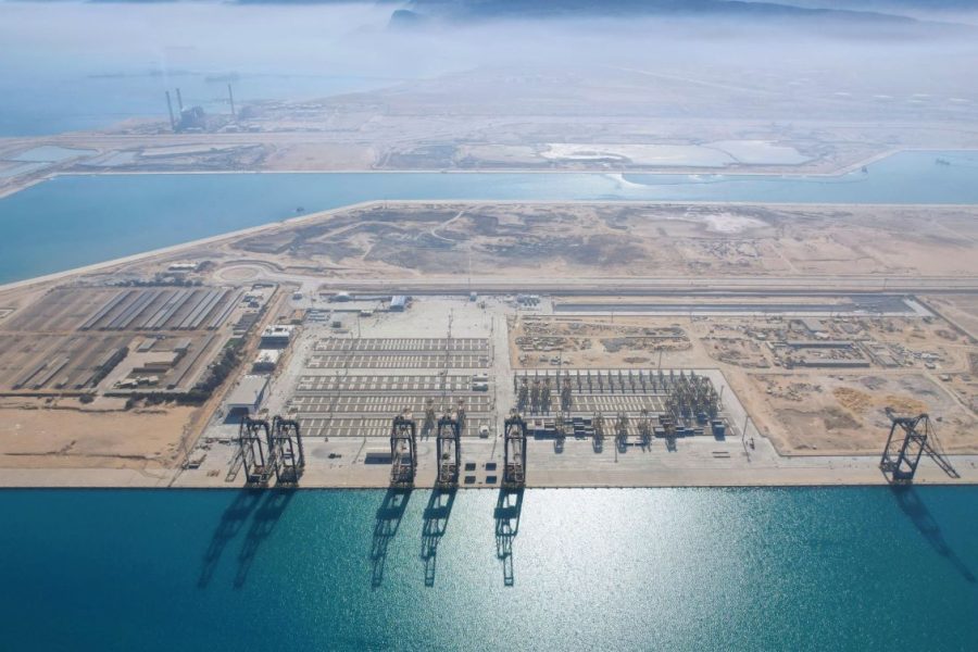 Sokhna Port on the Gulf of Suez, Red Sea Container Terminals